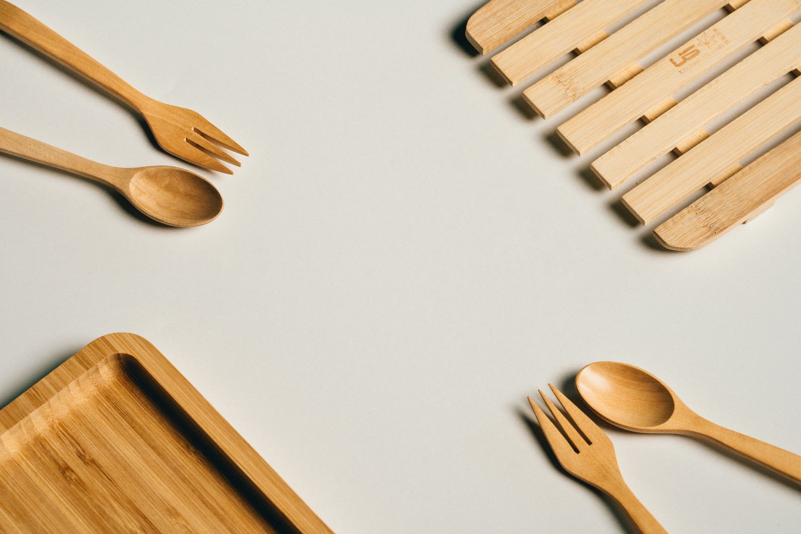 Bamboo Tableware Set (bowl, plate, cup)