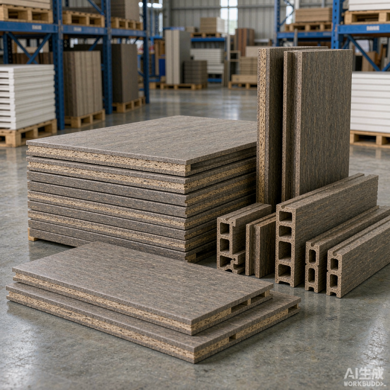Bamboo-Plastic Composite (BPC) Panel — 1220 × 2440 mm