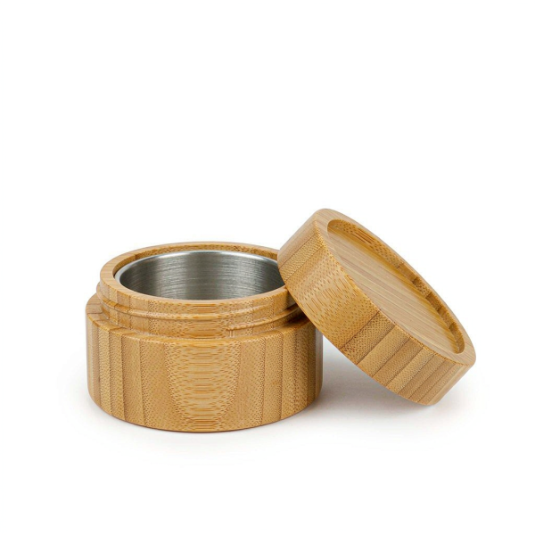 Bamboo Cosmetic Cream Jar — 30 g, aluminium inner liner