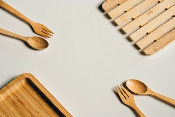 Bamboo Tableware Set (bowl, plate, cup)