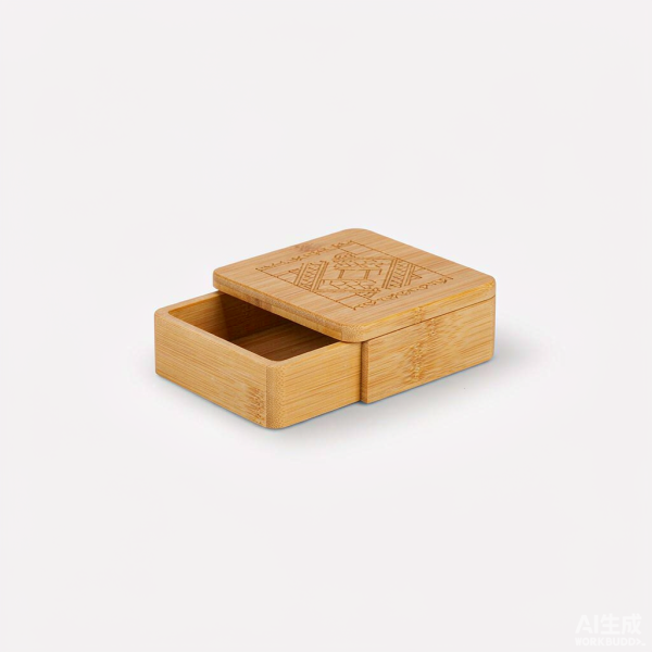 Bamboo Storage / Stash Box — sliding lid, engraved top Bamboo Storage / Stash Box — sliding lid, engraved top
