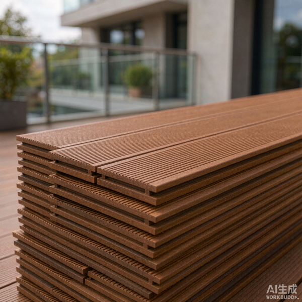 Strand Woven Bamboo Decking Board — 140 × 20 mm