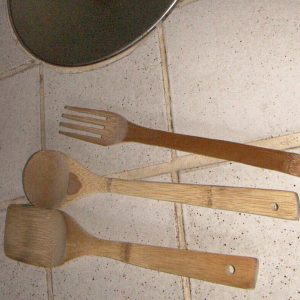 Bamboo Cutlery Set — utensils-set.jpg Bamboo Cutlery Set
